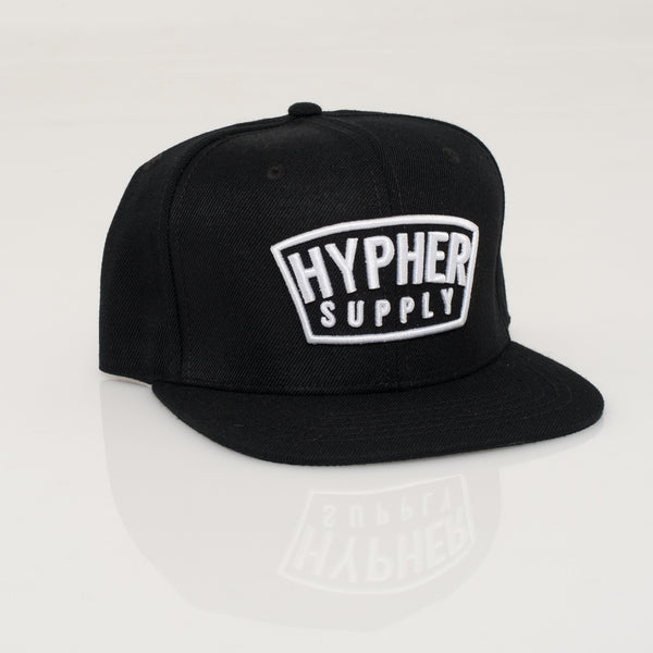 HS Classic Snapback Black - Surf T-shirt Hats - streetwear t-shirt hyphersupply - Hypher Supply
